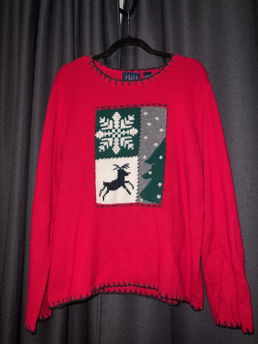 Ugly Christmas Sweater Xmas Size Xl